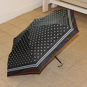 양산우산- 접이식 마린도트 블랙