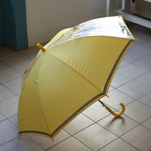 안전우산-자동 옐로우